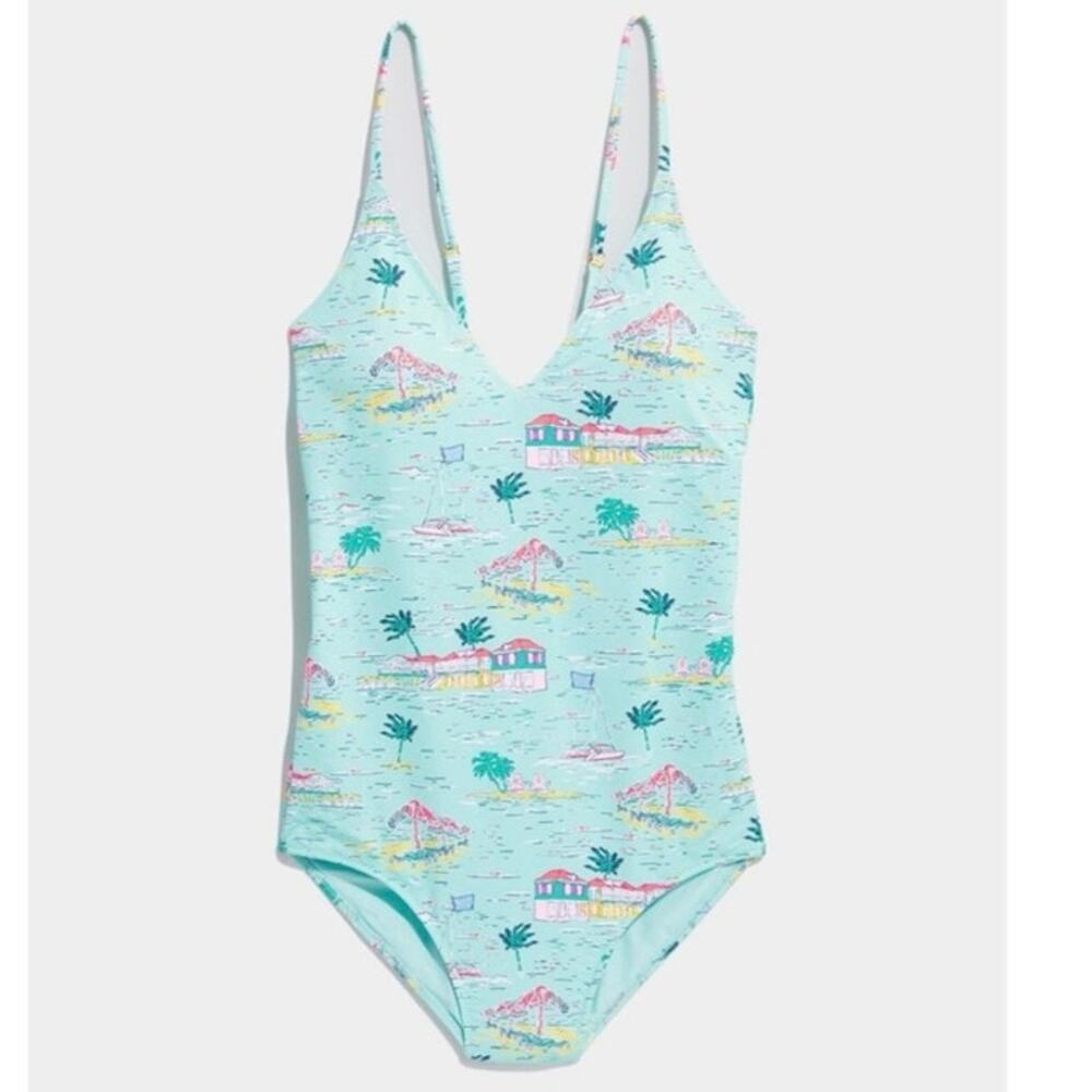 Vineyard Vines Bathing Suit sz XXS one piece swimsuit